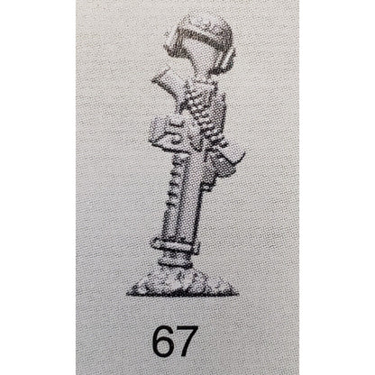 40k Astra Militarum Bits Cadian Upgrade Helmet & Lasgun Grave Marker