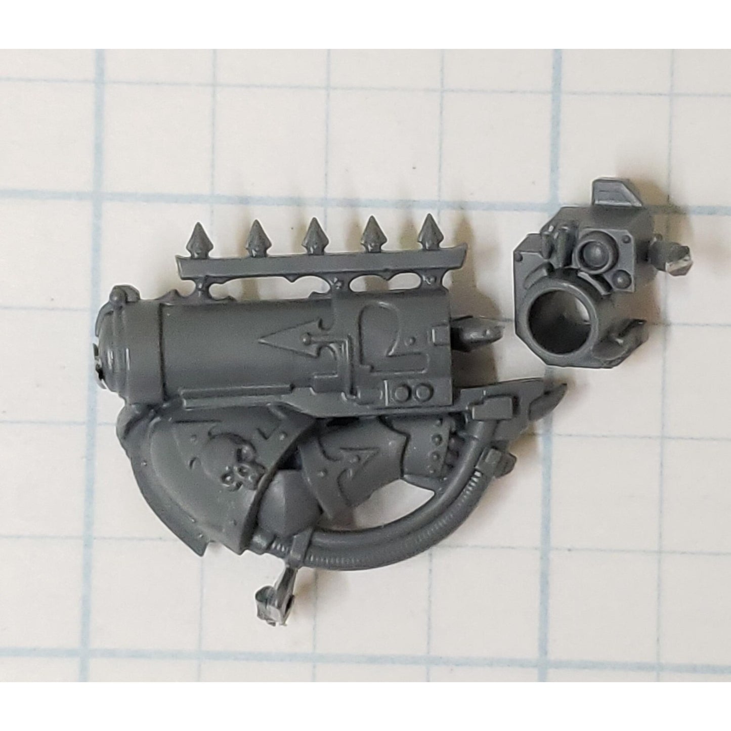 40K Chaos Space Marine Bits Legionary Missile Launcher #38