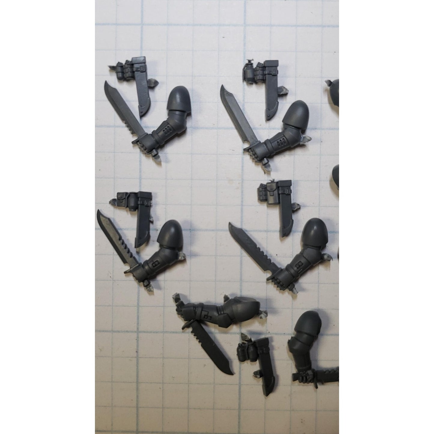 40k Space Marine Bits Reiver Combat Blades Bolt Pistol S10