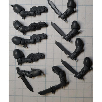 40k Space Marine Bits Reiver Combat Blades Bolt Pistol S10
