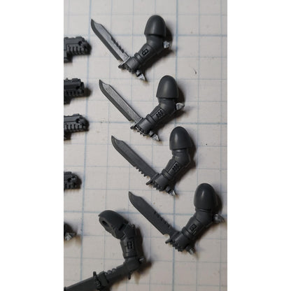 40k Space Marine Bits Reiver Combat Blades Bolt Pistol S10