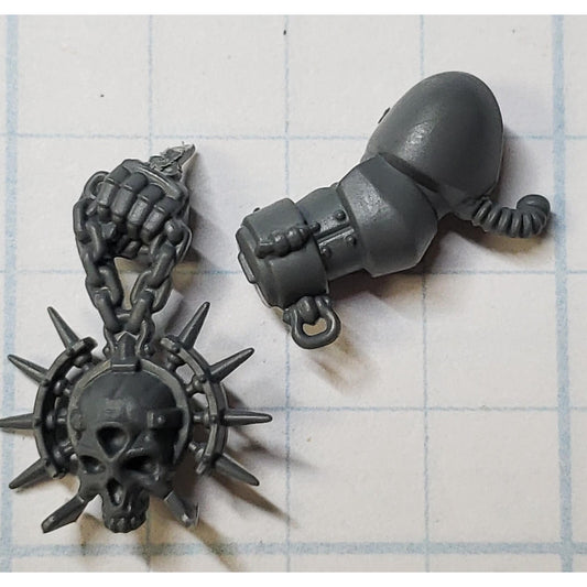 40k Black Templar Bits Primaris Upgrade Relic Skull of Cacodominus