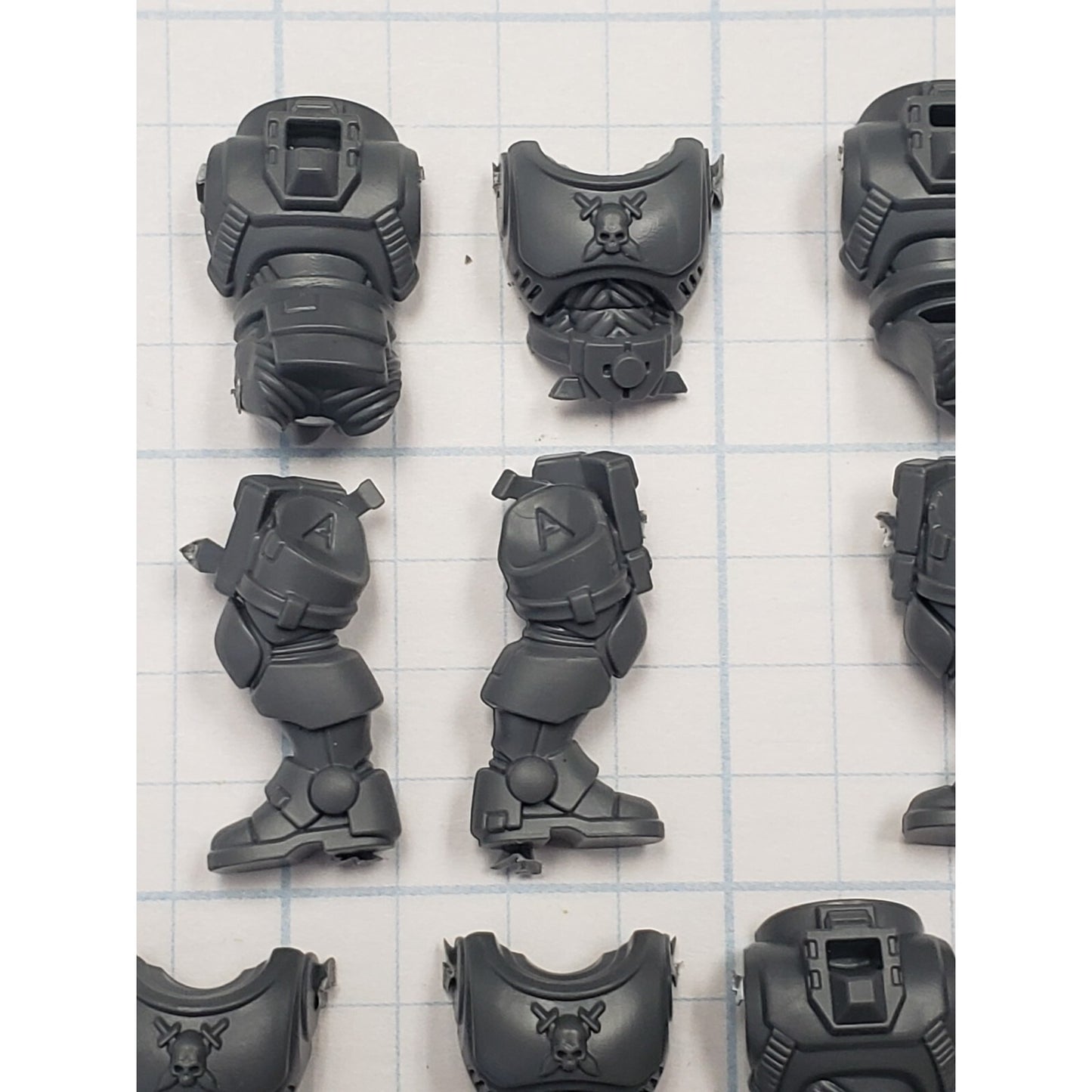 40k Space Marine Bits Reiver MK X Phobos Torso & Legs x5