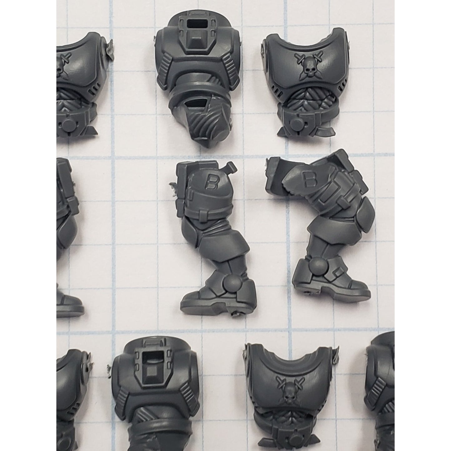 40k Space Marine Bits Reiver MK X Phobos Torso & Legs x5