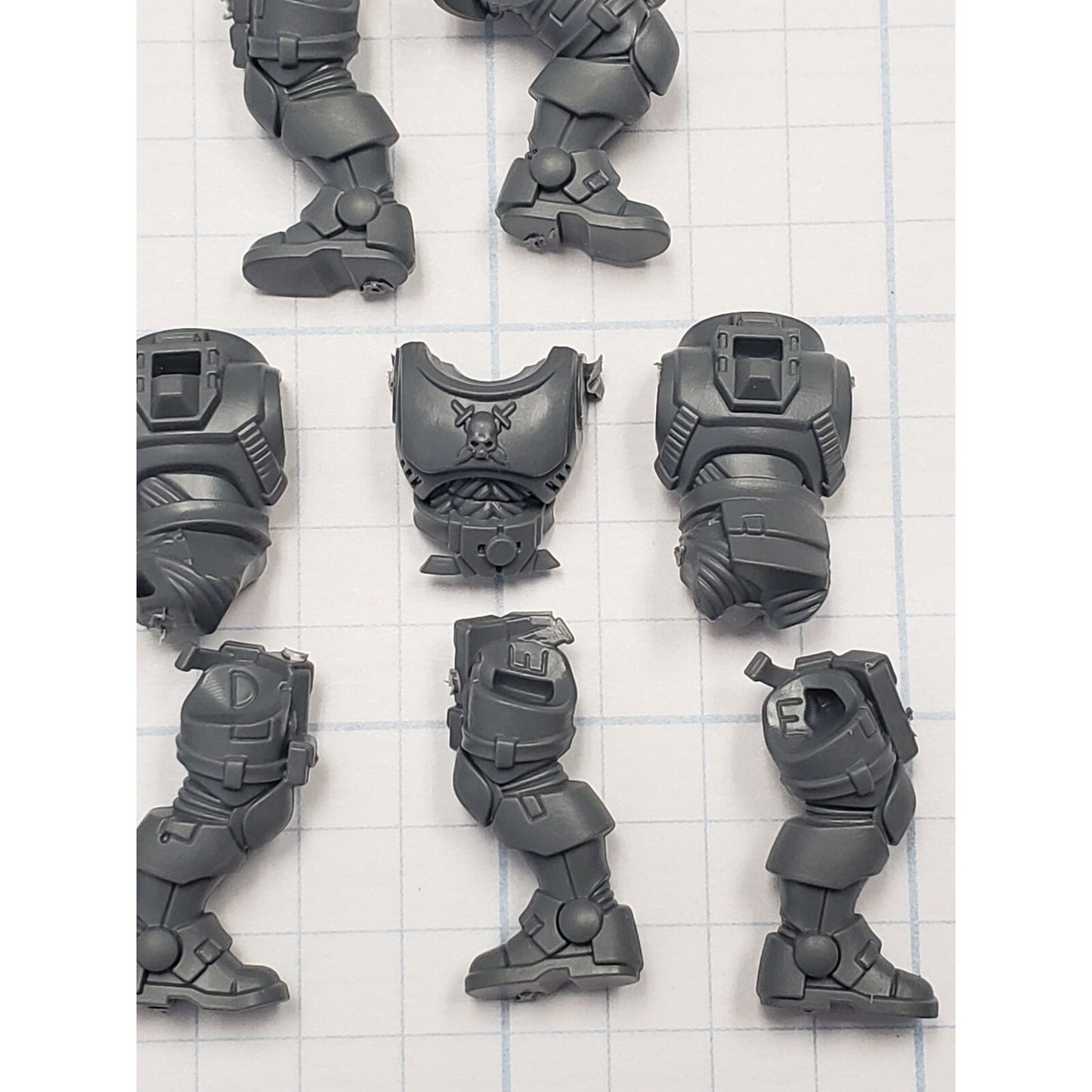 40k Space Marine Bits Reiver MK X Phobos Torso & Legs x5