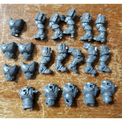 40k Space Marine Bits Reiver MK X Phobos Torso & Legs x5